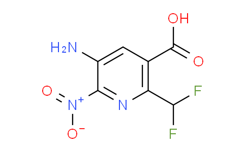 AM130122 | 1806902-88-4 | 3-Amino-6-(difluoromethyl)-2-nitropyridine-5-carboxylic acid