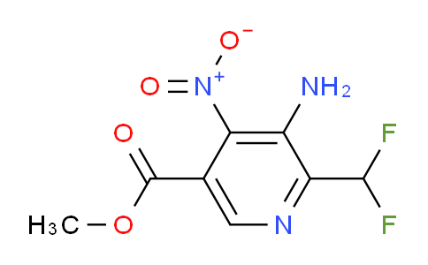 AM130125 | 1804462-11-0 | Methyl 3-amino-2-(difluoromethyl)-4-nitropyridine-5-carboxylate