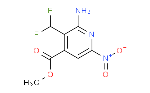 AM130127 | 1806888-88-9 | Methyl 2-amino-3-(difluoromethyl)-6-nitropyridine-4-carboxylate