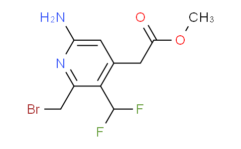 AM130135 | 1806817-30-0 | Methyl 6-amino-2-(bromomethyl)-3-(difluoromethyl)pyridine-4-acetate
