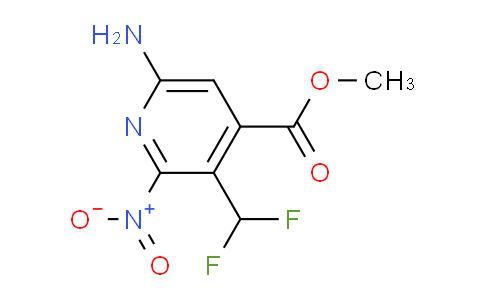 AM130137 | 1803684-24-3 | Methyl 6-amino-3-(difluoromethyl)-2-nitropyridine-4-carboxylate