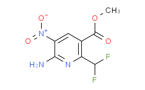 Methyl 2-amino-6-(difluoromethyl)-3-nitropyridine-5-carboxylate