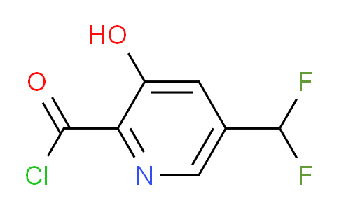 AM13014 | 1805312-91-7 | 5-(Difluoromethyl)-3-hydroxypyridine-2-carbonyl chloride