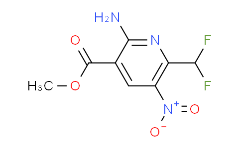 AM130141 | 1806796-48-4 | Methyl 2-amino-6-(difluoromethyl)-5-nitropyridine-3-carboxylate
