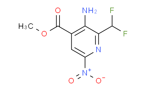 Methyl 3-amino-2-(difluoromethyl)-6-nitropyridine-4-carboxylate