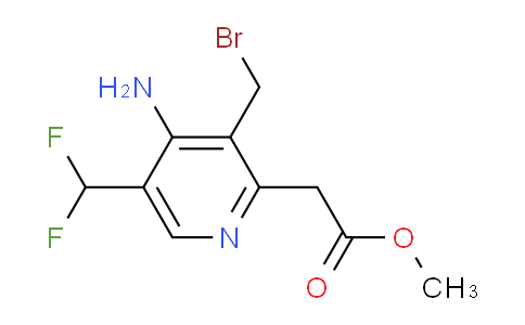 AM130152 | 1805377-05-2 | Methyl 4-amino-3-(bromomethyl)-5-(difluoromethyl)pyridine-2-acetate