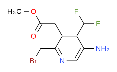 AM130159 | 1805389-58-5 | Methyl 5-amino-2-(bromomethyl)-4-(difluoromethyl)pyridine-3-acetate