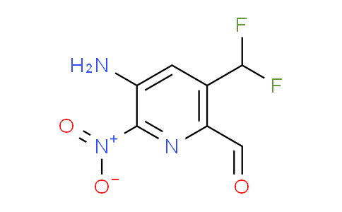 AM130161 | 1806794-98-8 | 3-Amino-5-(difluoromethyl)-2-nitropyridine-6-carboxaldehyde