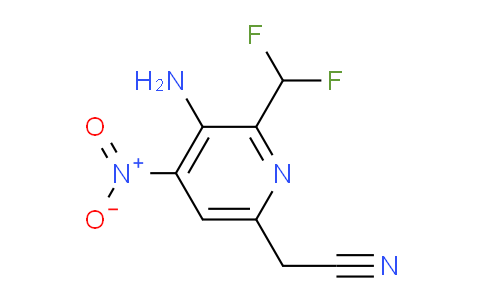AM130177 | 1806793-58-7 | 3-Amino-2-(difluoromethyl)-4-nitropyridine-6-acetonitrile