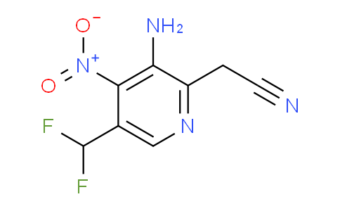 AM130183 | 1806890-42-5 | 3-Amino-5-(difluoromethyl)-4-nitropyridine-2-acetonitrile