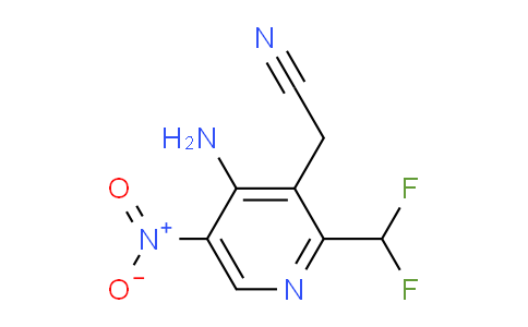 AM130191 | 1806831-07-1 | 4-Amino-2-(difluoromethyl)-5-nitropyridine-3-acetonitrile