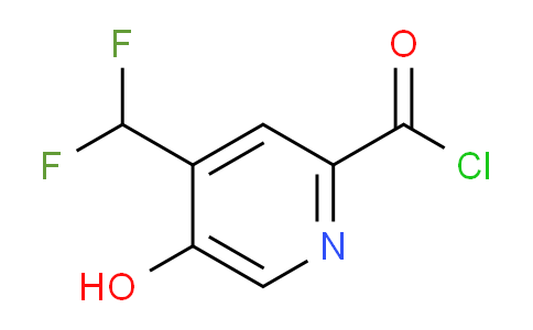 AM13020 | 1804486-91-6 | 4-(Difluoromethyl)-5-hydroxypyridine-2-carbonyl chloride