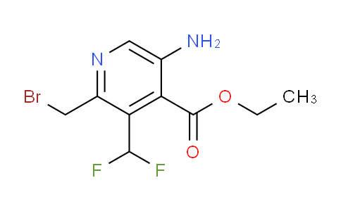 AM130219 | 1806019-26-0 | Ethyl 5-amino-2-(bromomethyl)-3-(difluoromethyl)pyridine-4-carboxylate
