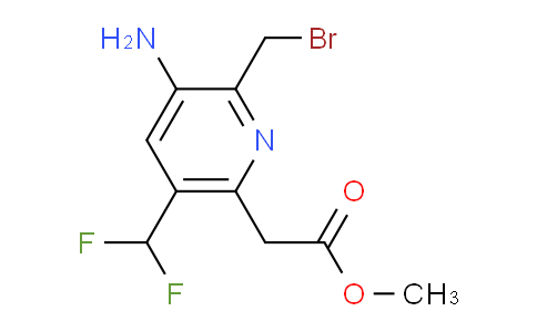 AM130228 | 1804721-15-0 | Methyl 3-amino-2-(bromomethyl)-5-(difluoromethyl)pyridine-6-acetate