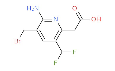 AM130229 | 1805347-97-0 | 2-Amino-3-(bromomethyl)-5-(difluoromethyl)pyridine-6-acetic acid
