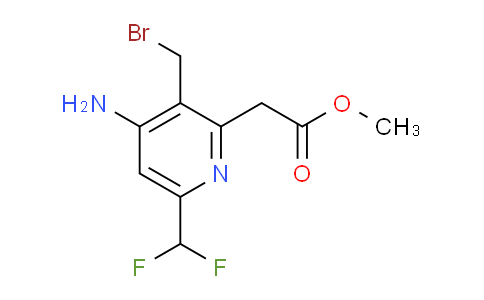 AM130241 | 1803690-65-4 | Methyl 4-amino-3-(bromomethyl)-6-(difluoromethyl)pyridine-2-acetate