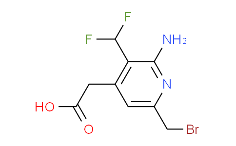 AM130242 | 1804720-74-8 | 2-Amino-6-(bromomethyl)-3-(difluoromethyl)pyridine-4-acetic acid