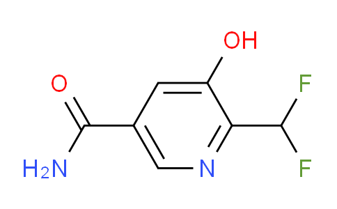 AM13025 | 1806779-60-1 | 2-(Difluoromethyl)-3-hydroxypyridine-5-carboxamide