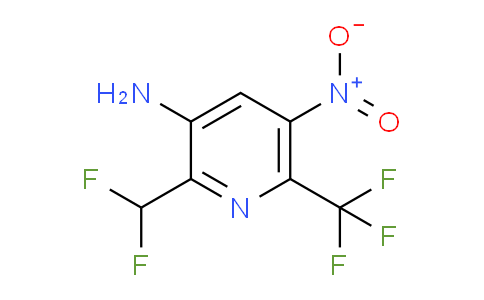 AM130282 | 1806890-08-3 | 3-Amino-2-(difluoromethyl)-5-nitro-6-(trifluoromethyl)pyridine