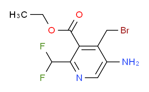 AM130286 | 1805388-56-0 | Ethyl 5-amino-4-(bromomethyl)-2-(difluoromethyl)pyridine-3-carboxylate