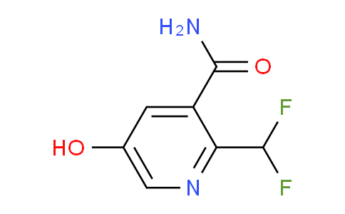 AM13030 | 1805004-92-5 | 2-(Difluoromethyl)-5-hydroxypyridine-3-carboxamide