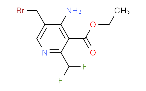 AM130301 | 1805347-90-3 | Ethyl 4-amino-5-(bromomethyl)-2-(difluoromethyl)pyridine-3-carboxylate