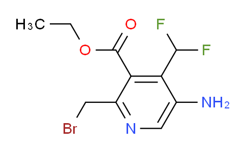 AM130302 | 1806800-86-1 | Ethyl 5-amino-2-(bromomethyl)-4-(difluoromethyl)pyridine-3-carboxylate
