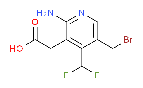 AM130313 | 1805228-41-4 | 2-Amino-5-(bromomethyl)-4-(difluoromethyl)pyridine-3-acetic acid