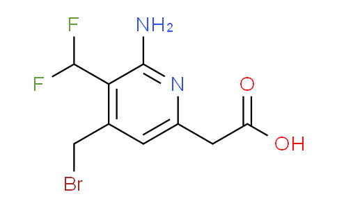 AM130315 | 1805338-83-3 | 2-Amino-4-(bromomethyl)-3-(difluoromethyl)pyridine-6-acetic acid