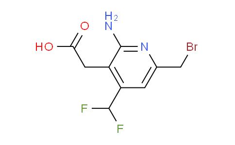 AM130317 | 1805348-15-5 | 2-Amino-6-(bromomethyl)-4-(difluoromethyl)pyridine-3-acetic acid