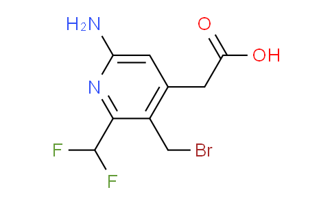 AM130321 | 1805388-84-4 | 6-Amino-3-(bromomethyl)-2-(difluoromethyl)pyridine-4-acetic acid