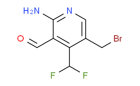 AM130323 | 1805235-74-8 | 2-Amino-5-(bromomethyl)-4-(difluoromethyl)pyridine-3-carboxaldehyde
