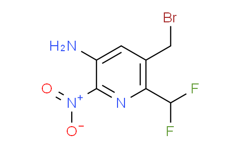 AM130345 | 1804718-53-3 | 3-Amino-5-(bromomethyl)-6-(difluoromethyl)-2-nitropyridine