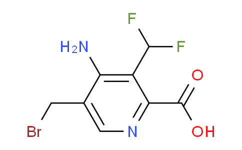 AM130354 | 1806017-84-4 | 4-Amino-5-(bromomethyl)-3-(difluoromethyl)pyridine-2-carboxylic acid