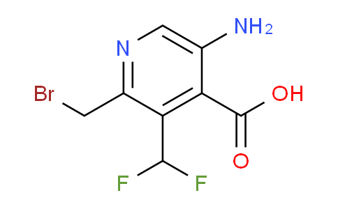 AM130356 | 1805346-89-7 | 5-Amino-2-(bromomethyl)-3-(difluoromethyl)pyridine-4-carboxylic acid