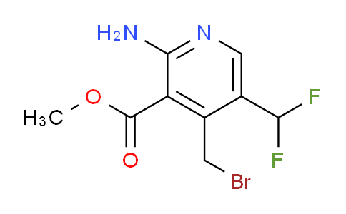 Methyl 2-amino-4-(bromomethyl)-5-(difluoromethyl)pyridine-3-carboxylate
