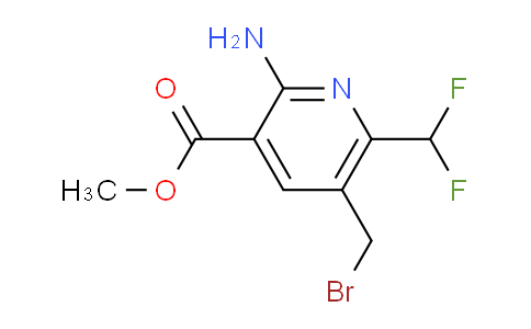 AM130370 | 1805237-23-3 | Methyl 2-amino-5-(bromomethyl)-6-(difluoromethyl)pyridine-3-carboxylate