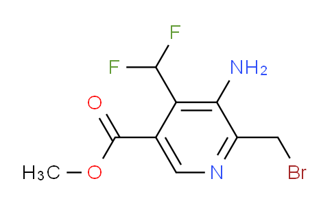 AM130372 | 1805376-36-6 | Methyl 3-amino-2-(bromomethyl)-4-(difluoromethyl)pyridine-5-carboxylate