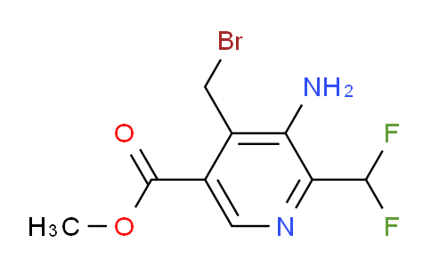AM130375 | 1805338-67-3 | Methyl 3-amino-4-(bromomethyl)-2-(difluoromethyl)pyridine-5-carboxylate