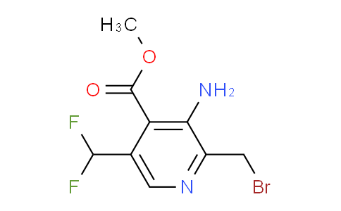 AM130376 | 1805388-37-7 | Methyl 3-amino-2-(bromomethyl)-5-(difluoromethyl)pyridine-4-carboxylate