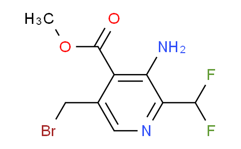AM130378 | 1806823-70-0 | Methyl 3-amino-5-(bromomethyl)-2-(difluoromethyl)pyridine-4-carboxylate