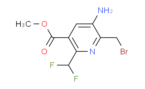 AM130380 | 1806800-58-7 | Methyl 3-amino-2-(bromomethyl)-6-(difluoromethyl)pyridine-5-carboxylate