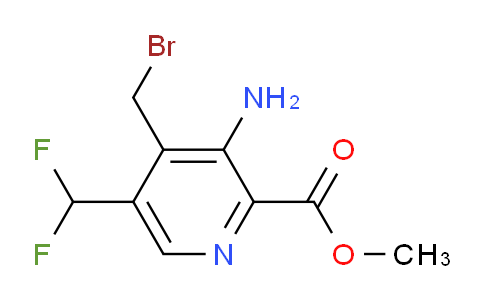 AM130382 | 1805376-43-5 | Methyl 3-amino-4-(bromomethyl)-5-(difluoromethyl)pyridine-2-carboxylate