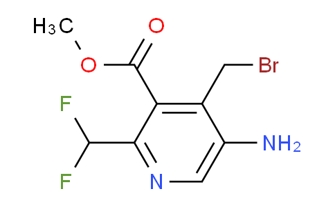 AM130385 | 1805019-64-0 | Methyl 5-amino-4-(bromomethyl)-2-(difluoromethyl)pyridine-3-carboxylate
