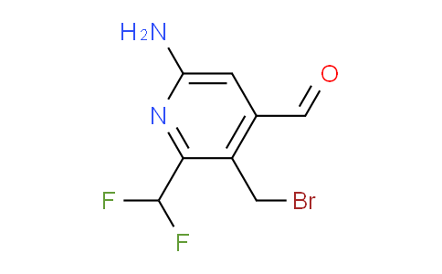 AM130386 | 1806888-66-3 | 6-Amino-3-(bromomethyl)-2-(difluoromethyl)pyridine-4-carboxaldehyde
