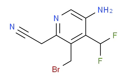 AM130388 | 1805234-62-1 | 5-Amino-3-(bromomethyl)-4-(difluoromethyl)pyridine-2-acetonitrile