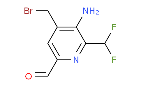 AM130392 | 1806822-65-0 | 3-Amino-4-(bromomethyl)-2-(difluoromethyl)pyridine-6-carboxaldehyde