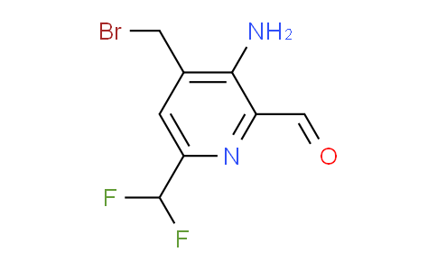 AM130394 | 1806003-66-6 | 3-Amino-4-(bromomethyl)-6-(difluoromethyl)pyridine-2-carboxaldehyde