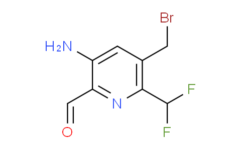 AM130398 | 1806800-65-6 | 3-Amino-5-(bromomethyl)-6-(difluoromethyl)pyridine-2-carboxaldehyde