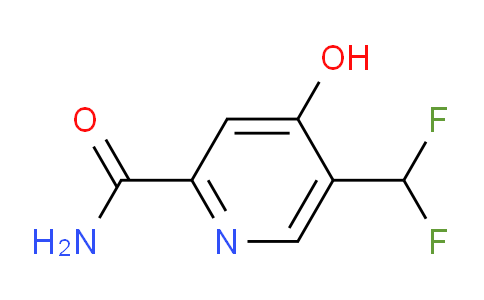 5-(Difluoromethyl)-4-hydroxypyridine-2-carboxamide